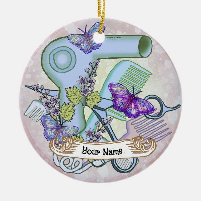 Décoration En Céramique Belle papillon (Devant)