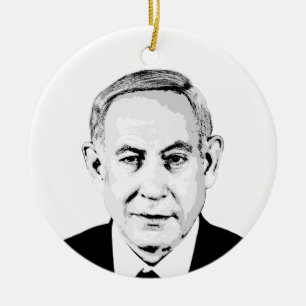 Décoration En Céramique Benjamin Netanyahu