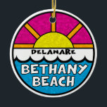 Décoration En Céramique Bethany Beach Delaware<br><div class="desc">Bethany Beach Delaware</div>