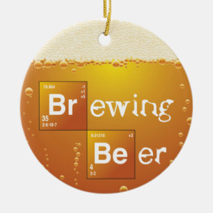 Décoration En Céramique Bière de brassage