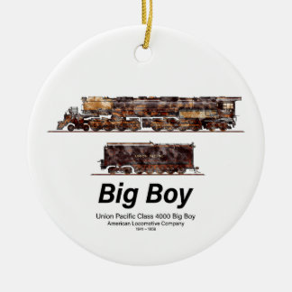 Décoration En Céramique Big Boy Train à vapeur vintage Locomotive américai