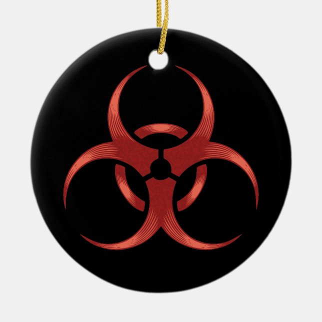 Décoration En Céramique Biohazard 1 (Devant)