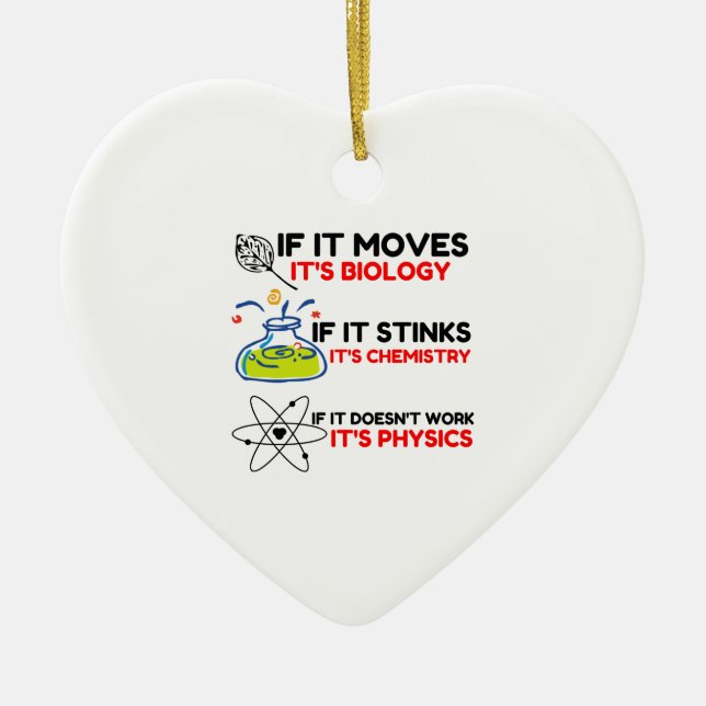 DÉCORATION EN CÉRAMIQUE BIOLOGIE SCIENTIFIQUE CHIMIE PHYSIQUE (Devant)