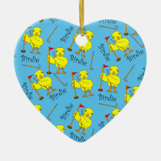 Décoration En Céramique Birdie Golfer Chick