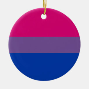 Décoration En Céramique Bisexual pride