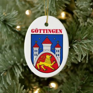 Décoration En Céramique Blason de Göttingen, Allemagne