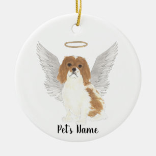 Décoration En Céramique Blenheim Cavalier King Charles Spaniel Sympathy  P