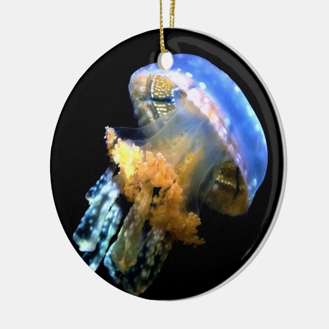 Décoration En Céramique Bleu méduse (Gauche)