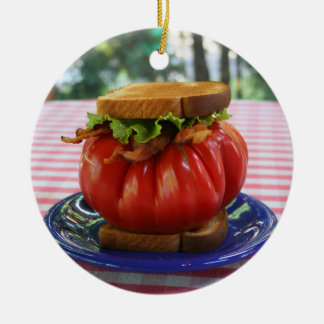 Décoration En Céramique BLT with Giant Tomato