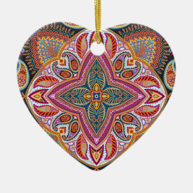 Décoration En Céramique Boho gitan sauvage d'enfant de séjour (Devant)