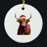 Décoration En Céramique Boho Xmas Christmas Highland Cow T-Shirt (1)<br><div class="desc">Boho Xmas Christmas Highland Cow T-Shirt (1)</div>