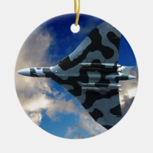 Décoration En Céramique Bombardier Vulcain en vol