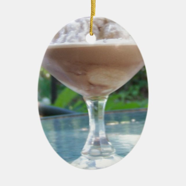 Décoration En Céramique Bonheur de chocolat (Devant)