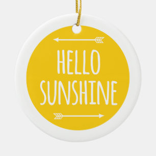 Décoration En Céramique bonjour soleil