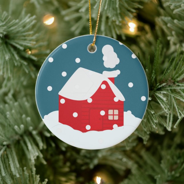 Décoration En Céramique Bonne année (Arbre)