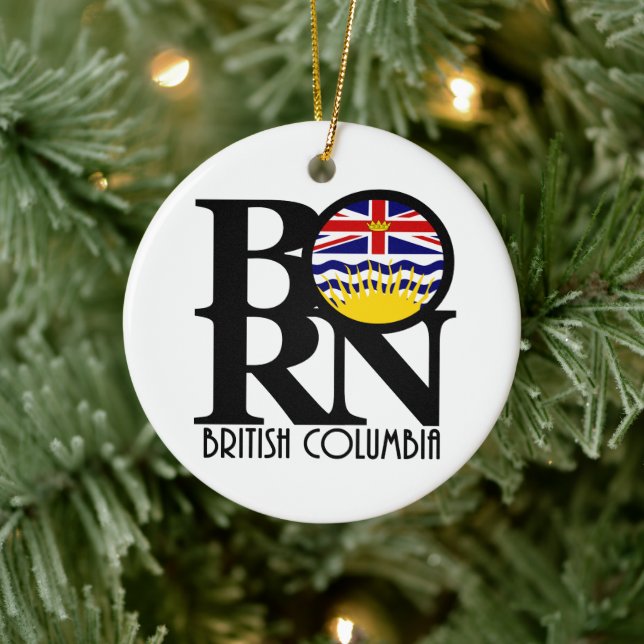 Décoration En Céramique BORN British Columbia (Arbre)