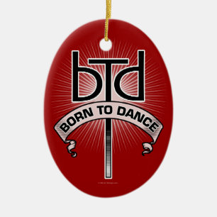 Décoration En Céramique Born To Dance (base)