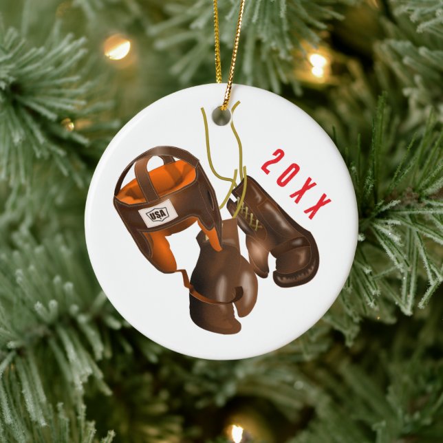 Décoration En Céramique Boule et quille de bowling de Noël (Arbre)