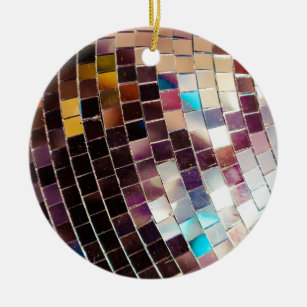 Décoration En Céramique Boule Mirror Disco