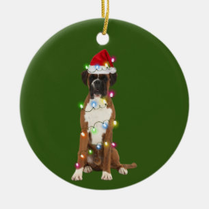 Décoration En Céramique Boxe avec les cafés de Noël