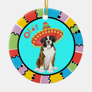 Décoration En Céramique Boxe Fiesta