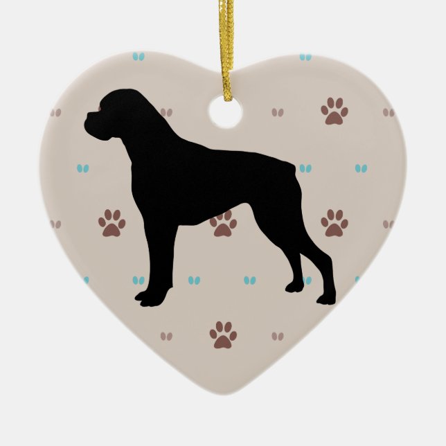 Décoration En Céramique Boxer (Devant)