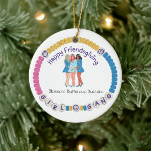Décoration En Céramique Bracelet d'amitié pour filles pour un Friendsgivin