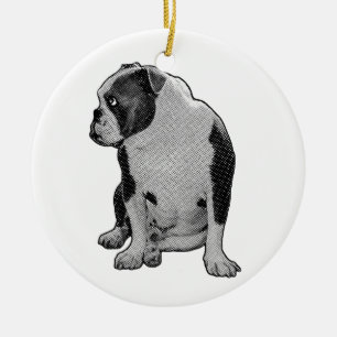 Décoration En Céramique Branche Sourire, Grain Subtil