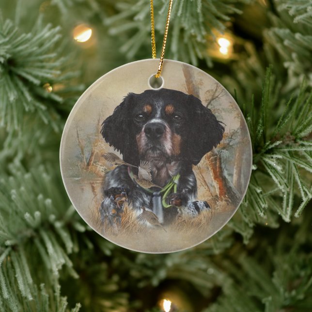 Décoration En Céramique Bretagne française, Art de chasse aux oiseaux (Arbre)