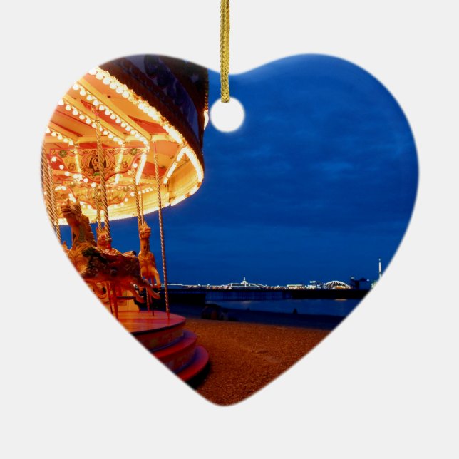 Décoration En Céramique Brighton Pier - Amusant! (Dos)