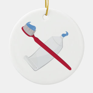 Décoration En Céramique Brosse Et Collage De Dents