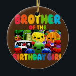 Décoration En Céramique Brother Of The Birthday Girl Fruit Birthday<br><div class="desc">Brother Of The Birthday Gift Fruit Birthday Family Matching. Parfait pour papa,  maman,  papa,  men,  women,  friend et family members on Thanksgiving Day,  Christmas Day,  Mothers Day,  Fathers Day,  4th of July,  1776 Independent Day,  Vétérans Day,  Halloween Day,  Patrick's Day</div>