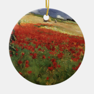 Décoration En Céramique BRUCE, rouge de pavot de pavots de William Blair
