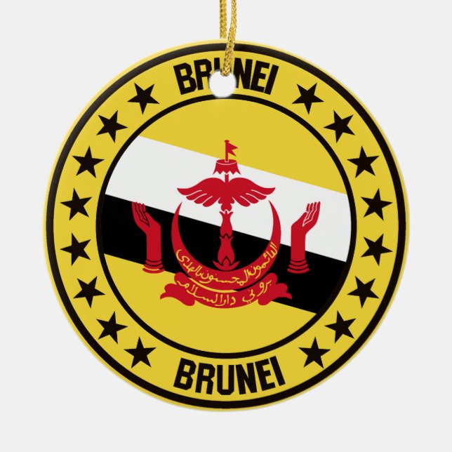Décoration En Céramique Brunei (Devant)