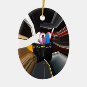 Décoration En Céramique Bureau de la Mug de thé à vie morte Abstraite Art