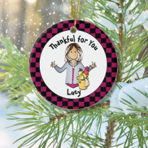 Cadeau d'appréciation de Noël du ménagère