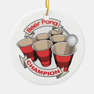 Décoration En Céramique Cadeau de champion de puanteur de bière