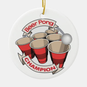 Décoration En Céramique Cadeau de champion de puanteur de bière
