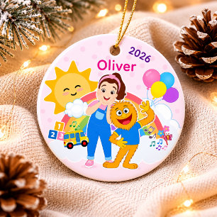 Décoration En Céramique Cadeau de fête d'anniversaire pour tout-petit ador