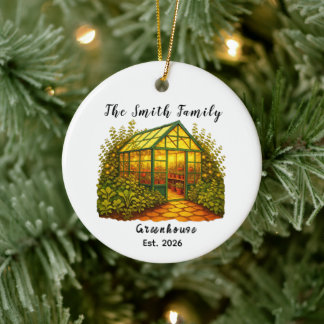 Décoration En Céramique Cadeau de jardin familial personnalisé. Cadeau de