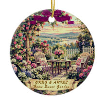 Cadeau de jardin personnalisé pour couple. Cadeau