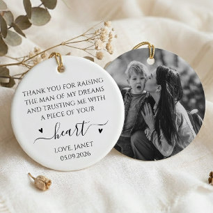 Décoration En Céramique Cadeau de la mariée à la mère du marié