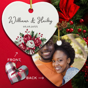 Décoration En Céramique Cadeau de Mariage Personnalisé - Cadeau pour les J