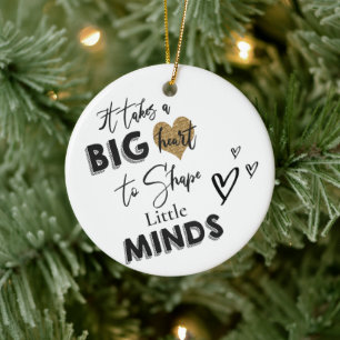 Décoration En Céramique Cadeau de Merci d'appréciation pour les aidants na