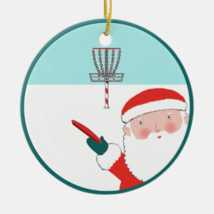 Décoration En Céramique Cadeau de vacances pour le golf à disque