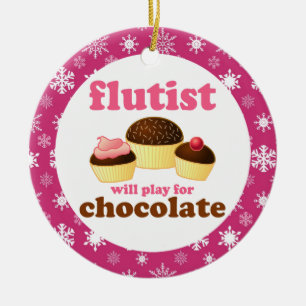 Décoration En Céramique Cadeau d'ornement de citation de Noël de musique