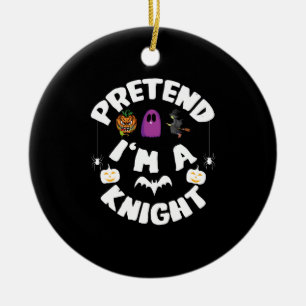 Décoration En Céramique Cadeau drôle de costume d'Halloween Prétendez que 