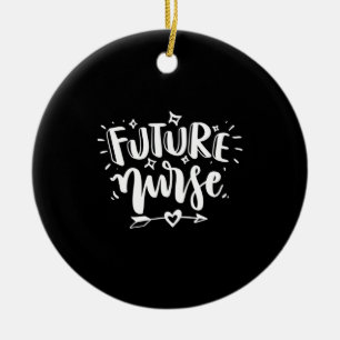 Décoration En Céramique Cadeau infirmière future infirmière