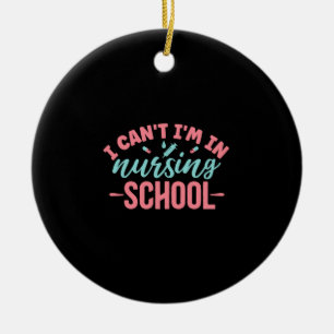 Décoration En Céramique Cadeau infirmière Je Suis À L'École De Soins Inf