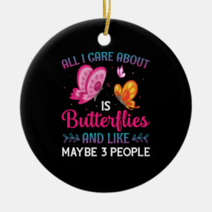 Décoration En Céramique Cadeau Papillon   Tout Ce Qui M'Intéresse, Ce Sont